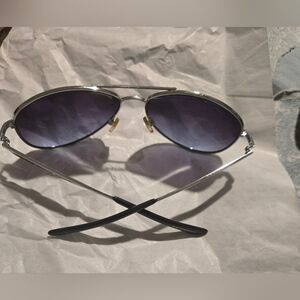 Silver And Dark Blue Unionbay Men Fashion Sunglasses
